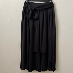 Elle Black High-Low Women's Skirt